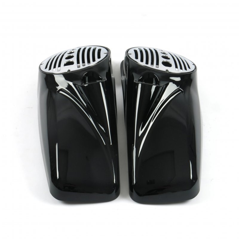 China Factory 8 Inch Black for  2014-Up Touring Models Speaker Lids